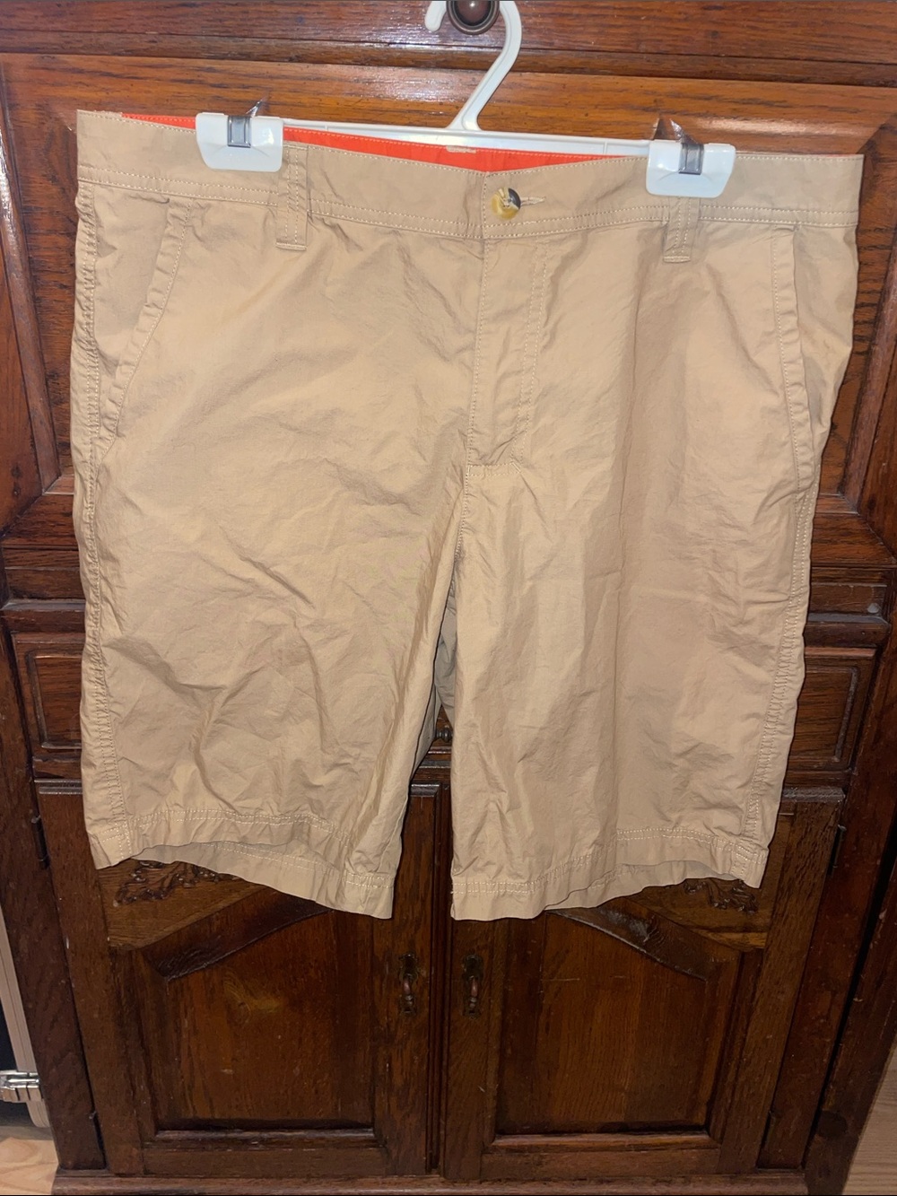 Columbia Men's Tan Lightweight Hiking Shorts, Size 36